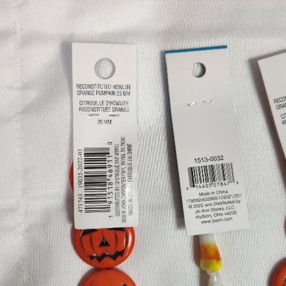 Bundle of 5 strands of Halloween Beads for crafting NWT - Picture 4 of 4